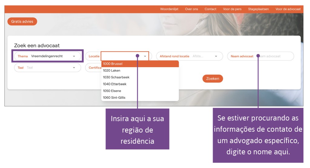 printscreen advocaat.be